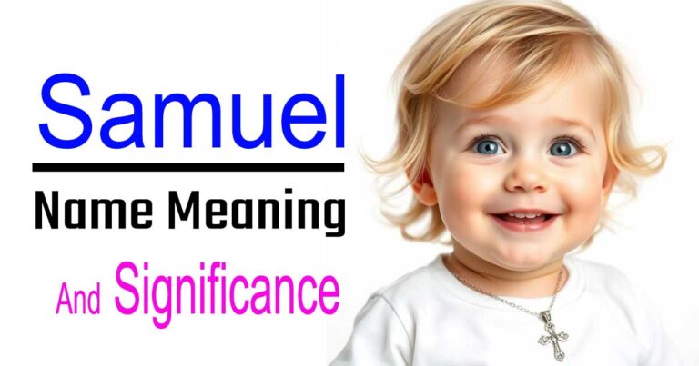 Samuel Name Meaning