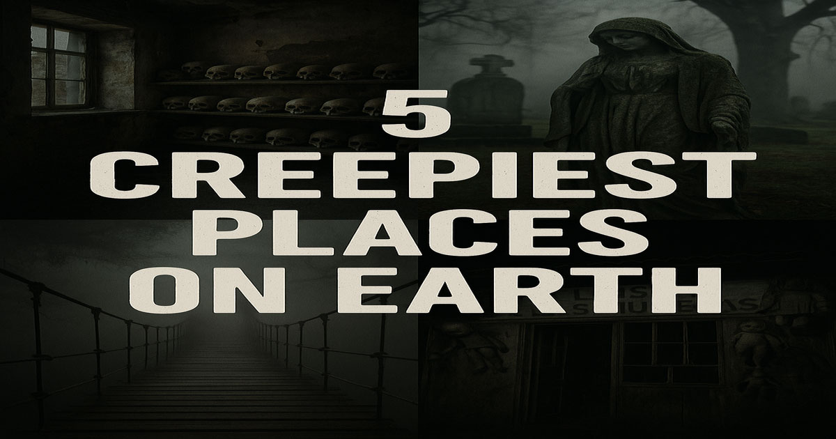 Top 5 Creepiest Places On The Earth 2 Top 5 Creepiest Places On The Earth