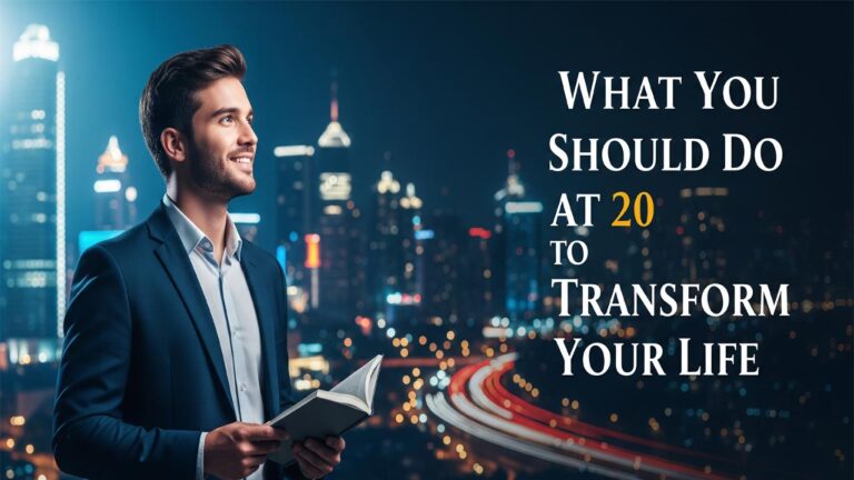 What You Should Do at the Age of 20