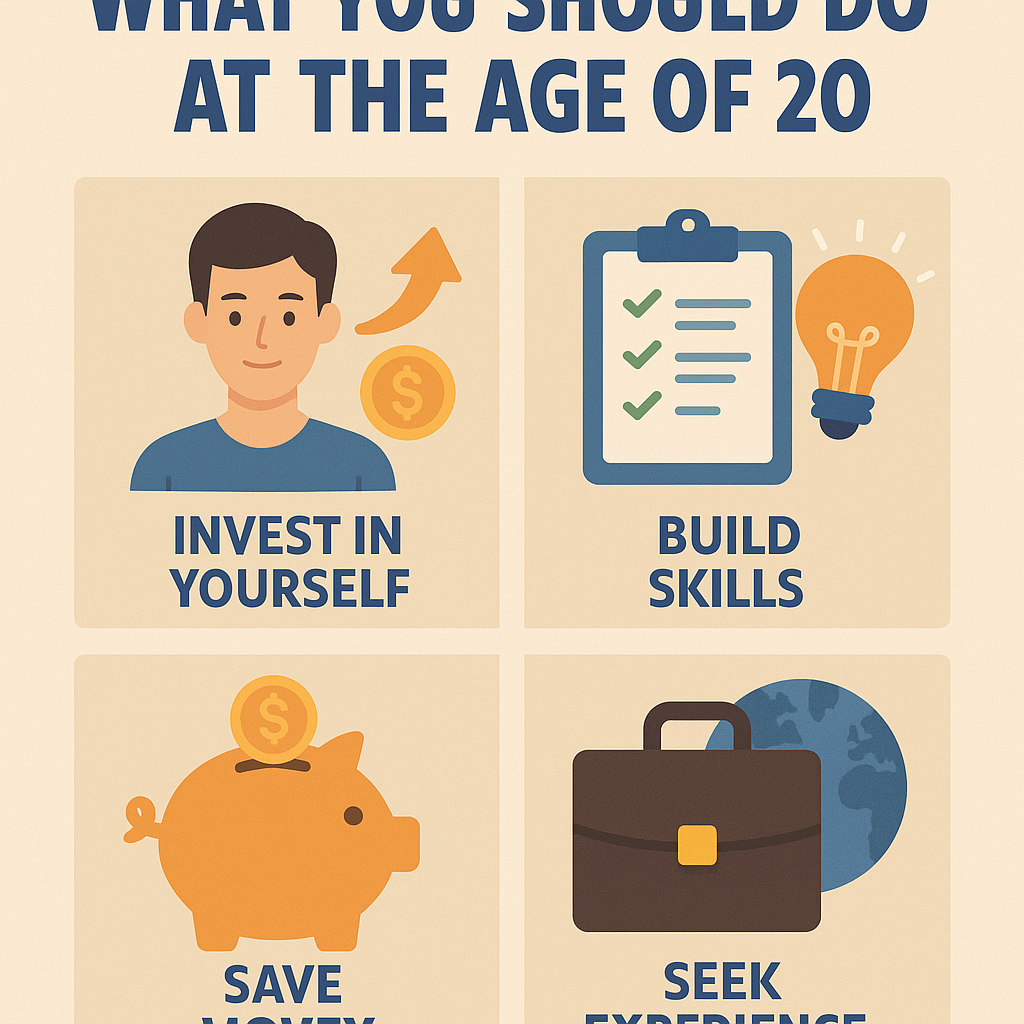 "What You Should Do at the Age of 20" 1 What You Should Do at the Age of 20