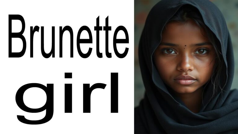 Brunette girl
