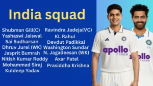 India’s 15-Member Test Squad Announced: Captain Gill, Deputy Jadeja; Why Were Pant and Nair Dropped?