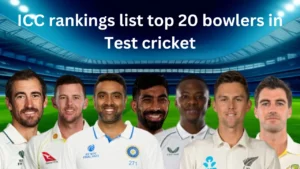 The Top 20 Test Bowlers: Who Tops the ICC Rankings?