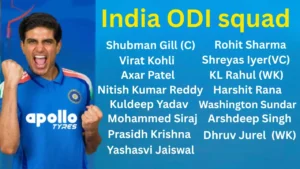 India vs Australia India ODI Squad Announcement: Shubman Gill Captain! Full Squad, Series Schedule and Ticket Prices