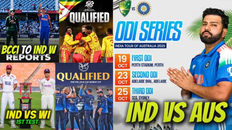 ভারতের স্কোয়াড ঘোষণা: ক্রিকেট সেরা ৭টি আপডেট