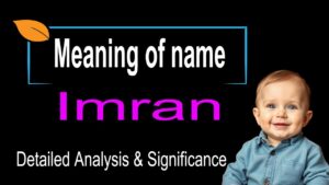 What is the Meaning of the Name Imran | Imran Name Meaning 7 What is the Meaning of the Name Imran | Imran Name Meaning