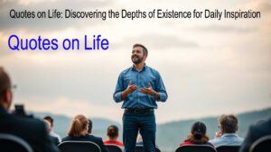 Quotes on Life: Discovering the Depths of Existence for Daily Inspiration 11 Quotes on Life: Discovering the Depths of Existence for Daily Inspiration