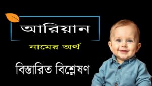 আরিয়ান নামের অর্থ কি ও তাৎপর্য | Arian name meaning in Bengali 20 আরিয়ান নামের অর্থ কি ও তাৎপর্য | Arian name meaning in Bengali