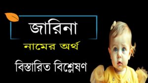 জারিনা নামের অর্থ কি | Zarina নামের অর্থ কি 4 জারিনা নামের অর্থ কি | Zarina নামের অর্থ কি