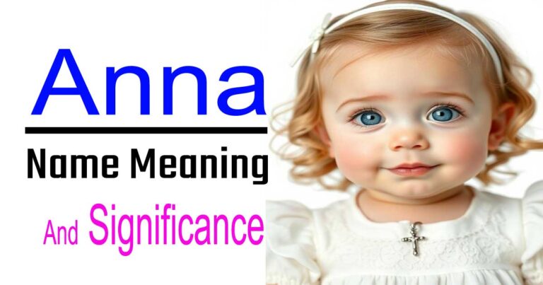 Anna Name Meaning