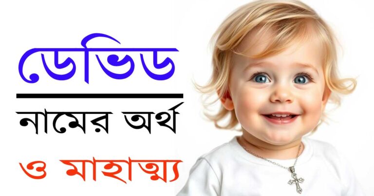 ডেভিড নামের অর্থ