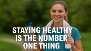 Staying Healthy Is The Number One Thing 15 Staying Healthy Is The Number One Thing