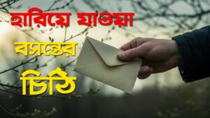 হারিয়ে যাওয়া বসন্তের চিঠি