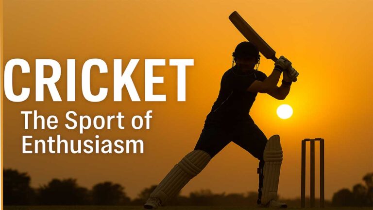 Cricket (The Sport of Enthusiasm)