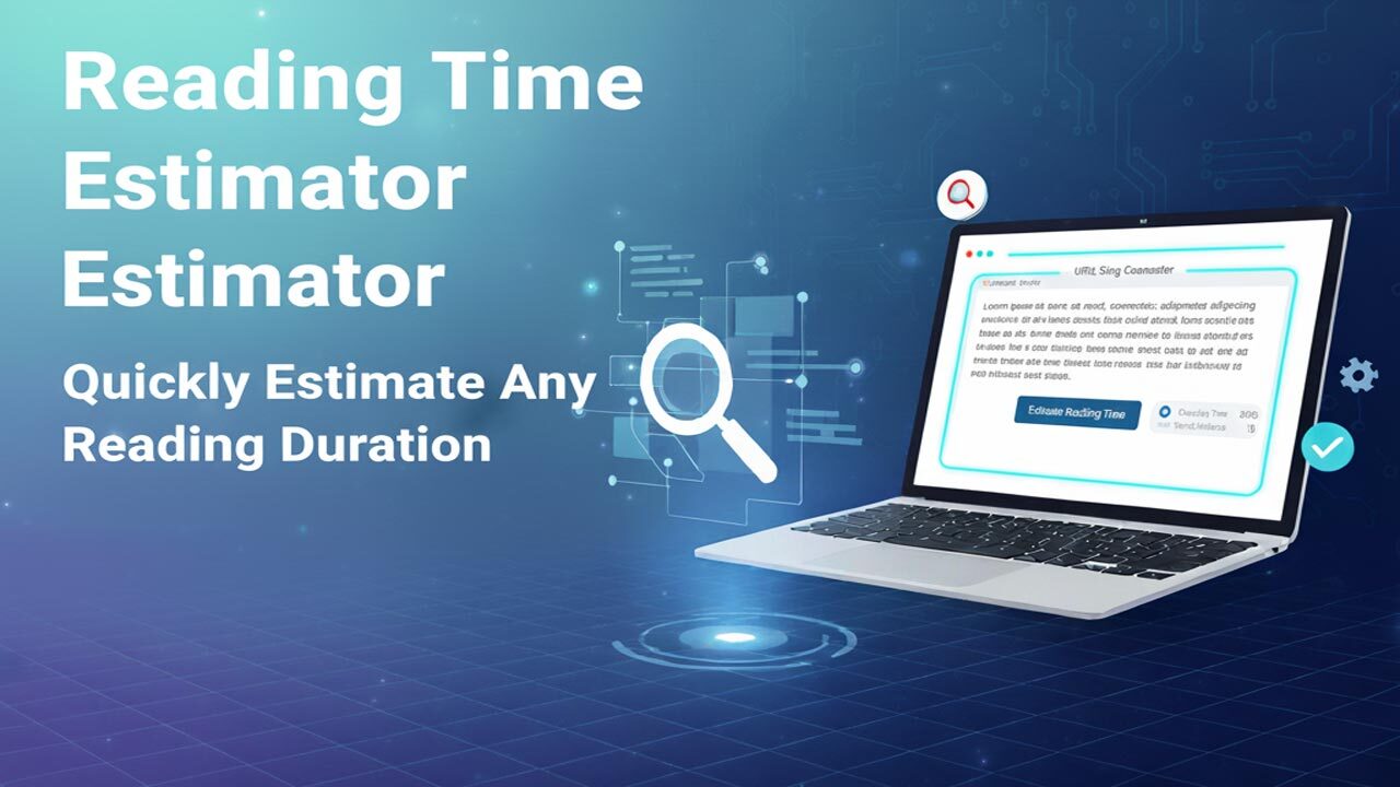 Reading Time Estimator: Know How Long It Takes to Read Your Content