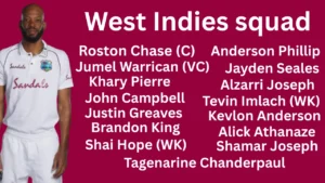 West Indies Squad for India Test Series Announced: Surprises, Controversy, and a New Leader 13 West Indies Squad for India Test Series Announced: Surprises, Controversy, and a New Leader