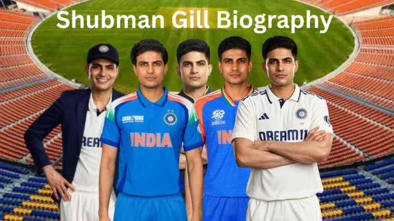 Shubman Gill Biography