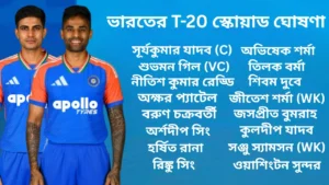 ভারত বনাম অস্ট্রেলিয়া T-20 সিরিজে ভারতের T-20 স্কোয়াড ঘোষণা: সম্পূর্ণ স্কোয়াড এক ঝলকে, সিরিজের সময়সূচি এবং টিকিটের দাম 17 ভারত বনাম অস্ট্রেলিয়া T-20 সিরিজে ভারতের T-20 স্কোয়াড ঘোষণা: সম্পূর্ণ স্কোয়াড এক ঝলকে, সিরিজের সময়সূচি এবং টিকিটের দাম