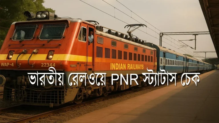 ভারতীয় রেলওয়ে PNR স্ট্যাটাস চেক - ২০২৫ সালের সম্পূর্ণ গাইড
