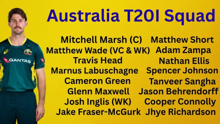 Australia vs India: Australia T20I Squad Announced: Series Schedule and Ticket Prices