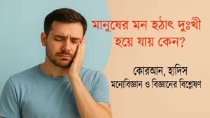 মানুষের মন হঠাৎ দুঃখী হয়ে যায় কেন? — কোরআন, হাদিস, মনোবিজ্ঞান ও বিজ্ঞানের বিশ্লেষণ 1 মানুষের মন হঠাৎ দুঃখী হয়ে যায় কেন? — কোরআন, হাদিস, মনোবিজ্ঞান ও বিজ্ঞানের বিশ্লেষণ