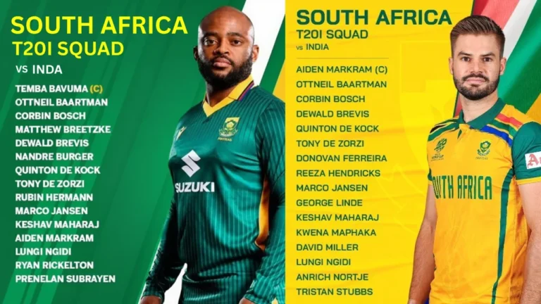 দক্ষিণ আফ্রিকার ওডিআই এবং টি-টোয়েন্টি দল ঘোষণা