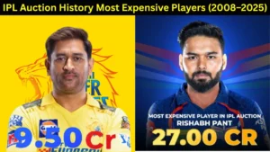 IPL Auction History Most Expensive Players (2008–2025) 1 IPL Auction History Most Expensive Players (2008–2025)