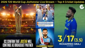2026 T20 World Cup JioHotstar Live Stream — Top 4 Cricket Updates 1 2026 T20 World Cup JioHotstar Live Stream — Top 4 Cricket Updates