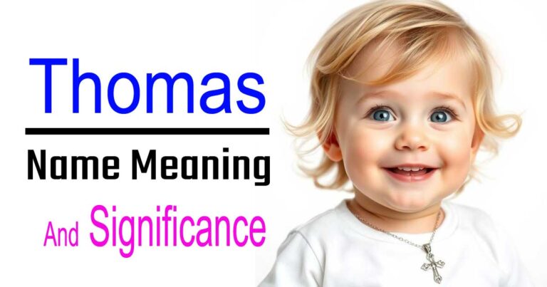 Thomas Name Meaning