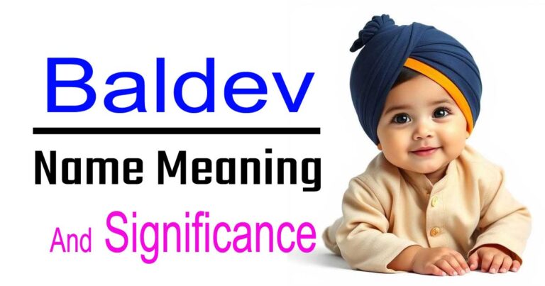 Baldev Name Meaning