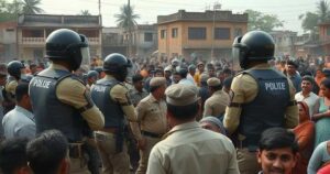 Violence Over Wakf Law in Murshidabad: 110 Arrested, Chief Minister Calls for Peace