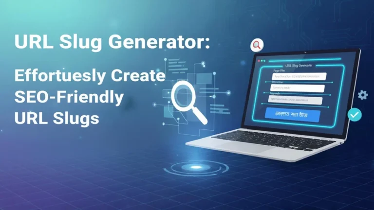 URL Slug Generator: The Best Tool to Create SEO-Friendly URL Slugs Easily