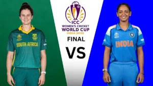 2025 Women Cricket World Cup Final: India vs South Africa
