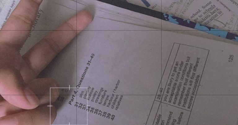 Heading Selection in IELTs is a Matter of Identifying.